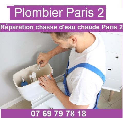 réparation et remplacement chasse d'eau Paris 2