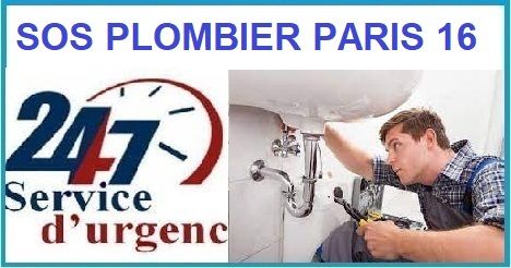 Sos plombier Paris 16